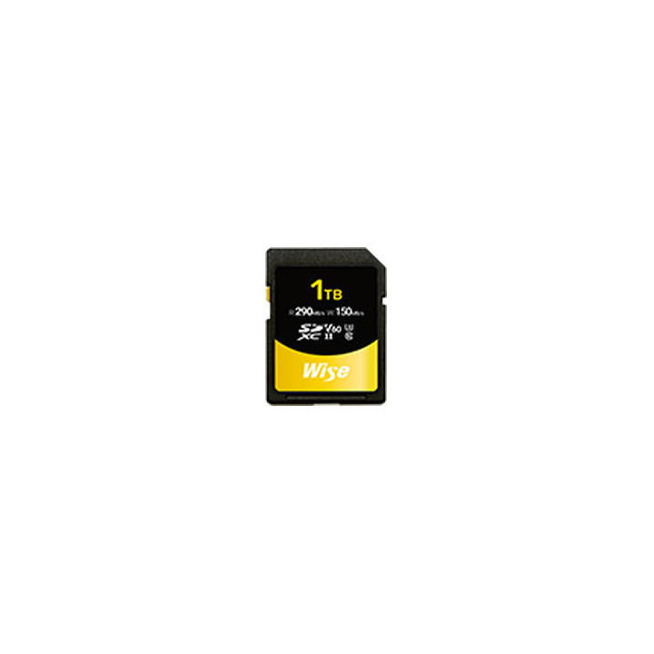 Wise WI-SD-S1024 - 1TB SDXC UHS-II V60 Memory Card