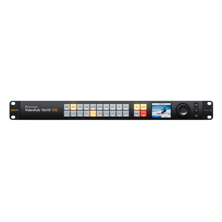 Blackmagic BM-VHUBSMAS12G010010 - Videohub 10x10 12G
