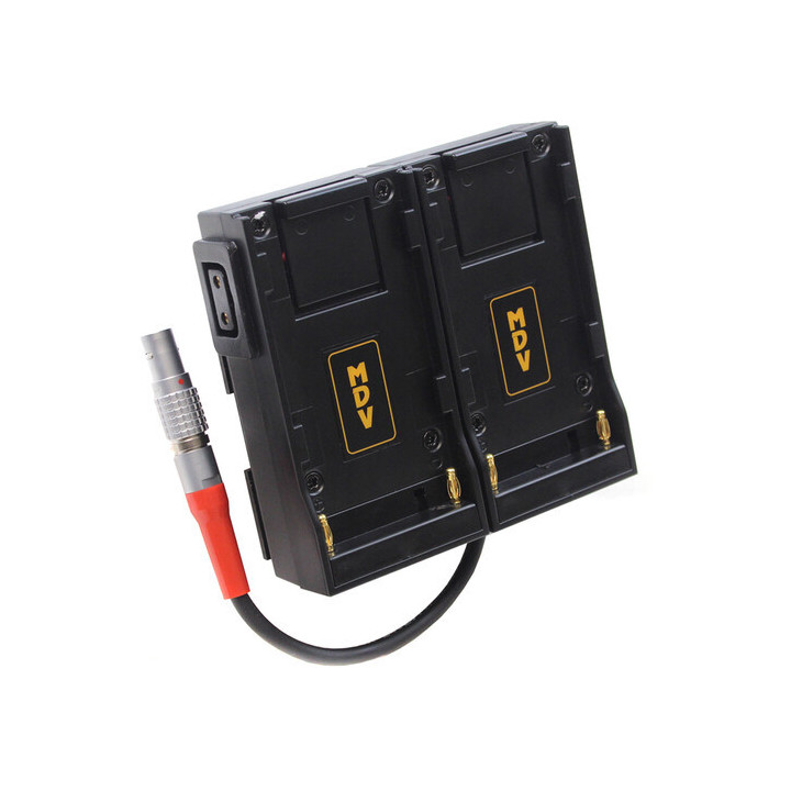 Hawkwoods DV-KOM - Dual L-Series Battery Plate for RED KOMODO