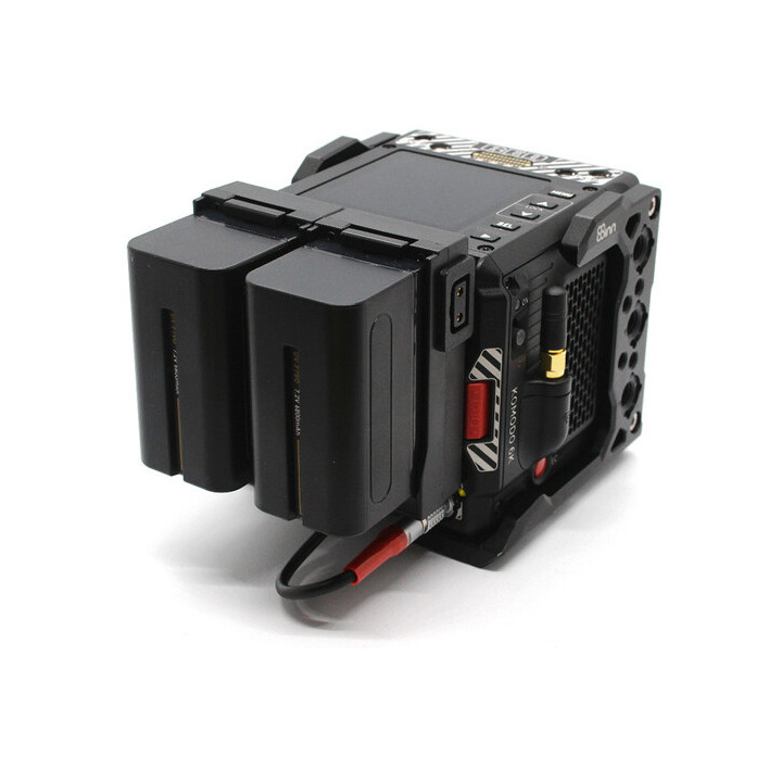 Hawkwoods DV-KOM - Dual L-Series Battery Plate for RED KOMODO