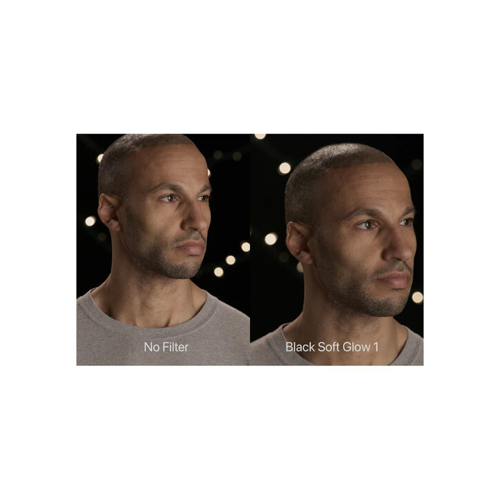 Tiffen 58BSG1 - 58mm Black Soft Glow 1 Filter