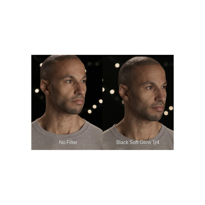 Tiffen 58BSG14 - 58mm Black Soft Glow 1/4 Filter