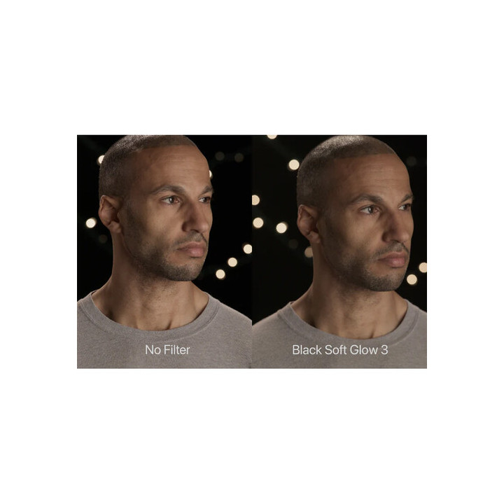 Tiffen 58BSG3 - 58mm Black Soft Glow 3 Filter