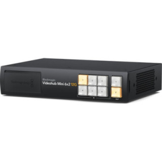 Blackmagic BM-VHUBSMTI12G0602 - Videohub Mini 6x2 12G Router