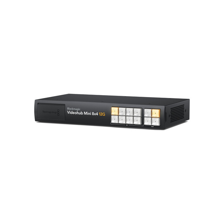 Blackmagic BM-VHUBSMTK12G0804 - Videohub Mini 8x4 12G Router