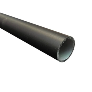 Doughty T2400501 - Aluminium Pipe 5 m (black anodized)