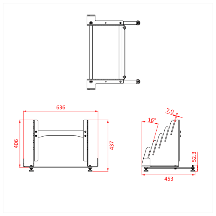 Doughty T54251 - Tank Trap Floor Stand