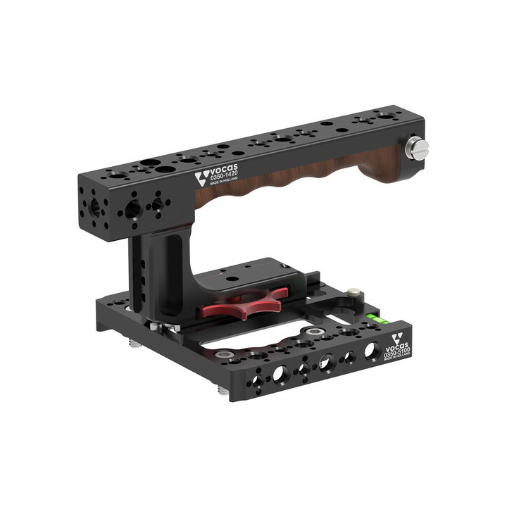 Vocas 0350-5101 - Top Plate with Top Handle Kit for RED V-RAPTOR