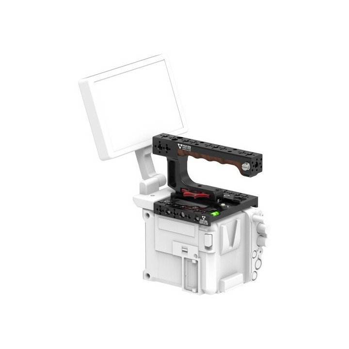 Vocas 0350-5101 - Top Plate with Top Handle Kit for RED V-RAPTOR