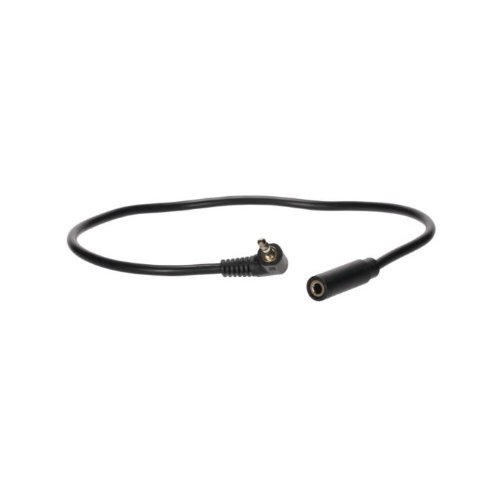 Vocas 0390-0046 - Extension cable 3,5mm Angled TRRS male to straight TRRS female, 30cm