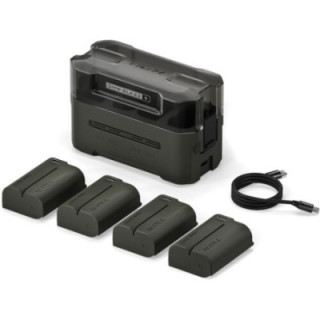 Tilta TBC-BLK22-B-GN - DMW-BLK22 Charging Station Battery Kit (4 Batteries) - Green