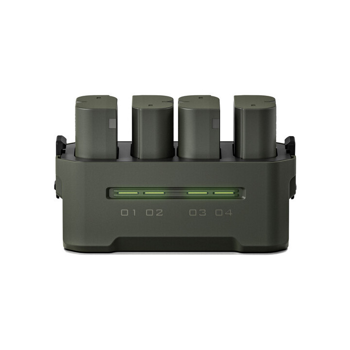 Tilta TBC-BLK22-B-GN - DMW-BLK22 Charging Station Battery Kit (4 Batteries) - Green