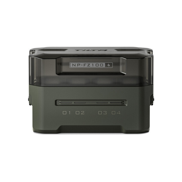 Tilta TBC-FZ100-A-GN - NP-FZ100 Charging Station Battery Kit (2 Batteries) - Green
