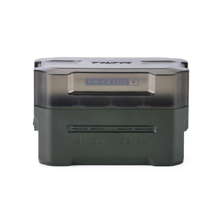 Tilta TBC-FZ100-B-GN - NP-FZ100 Charging Station Battery Kit (4 Batteries) - Green
