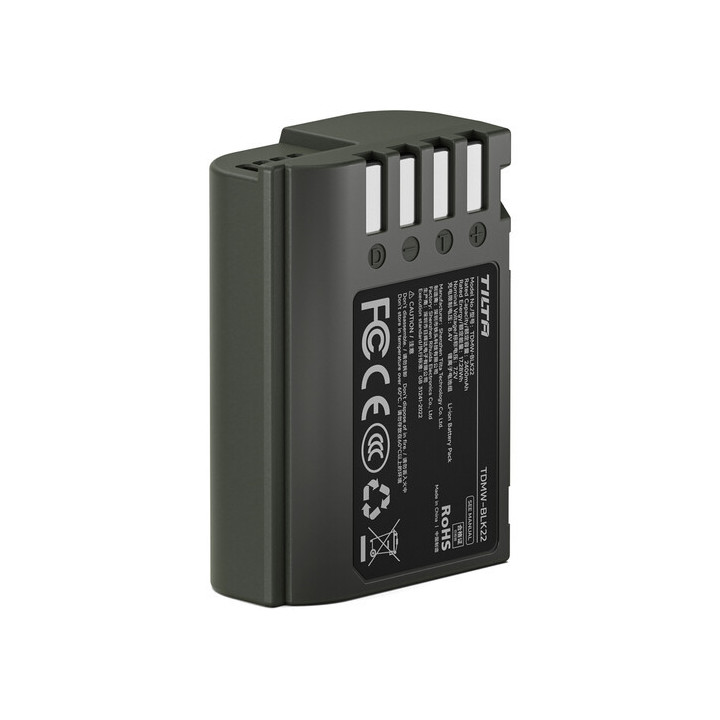 Tilta TDMW-BLK22-GN - MW-BLK22 Battery with USB-C Input (2400mAh) - Green
