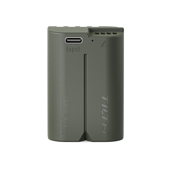 Tilta TDMW-BLK22-GN - MW-BLK22 Battery with USB-C Input (2400mAh) - Green