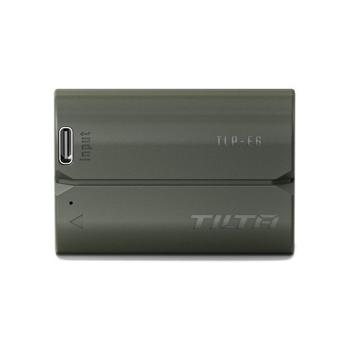 Tilta TLP-E6P-GN - LP-E6P Battery with USB-C Input (2400mAh) - Green