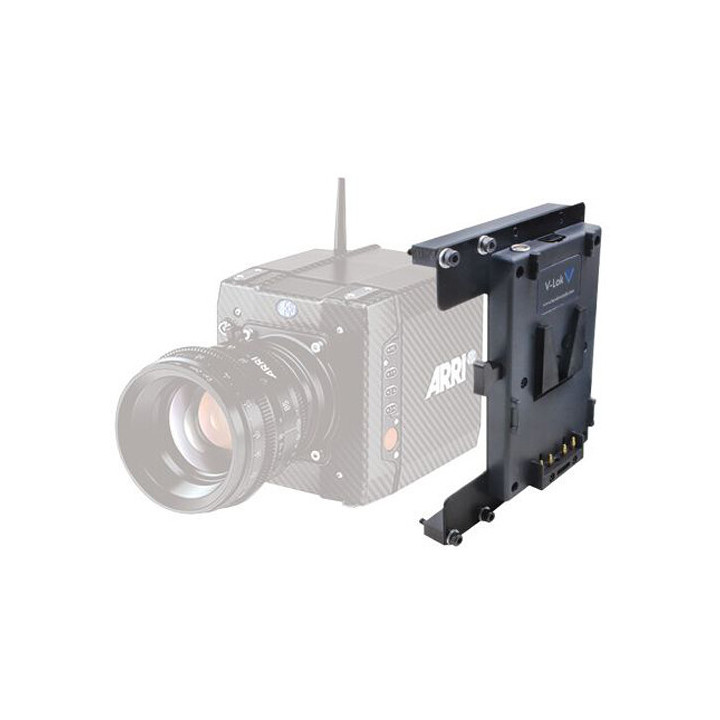 Hawkwoods VL-CFM2 - Arri Alexa Mini V-Lok side plate - 1x Power-Con, 1x Lemo2P