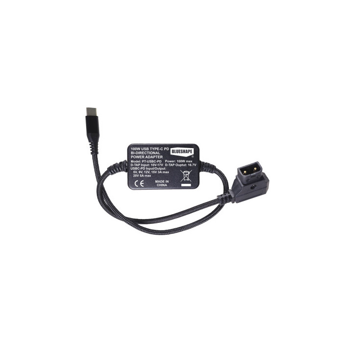 Blueshape PT-USBC-PD - D-Tap to USB-C PD bidirectional