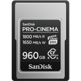 Sandisk SDCFEA-960G-GN4NN - 960GB PRO-CINEMA CFexpress Type A Memory Card