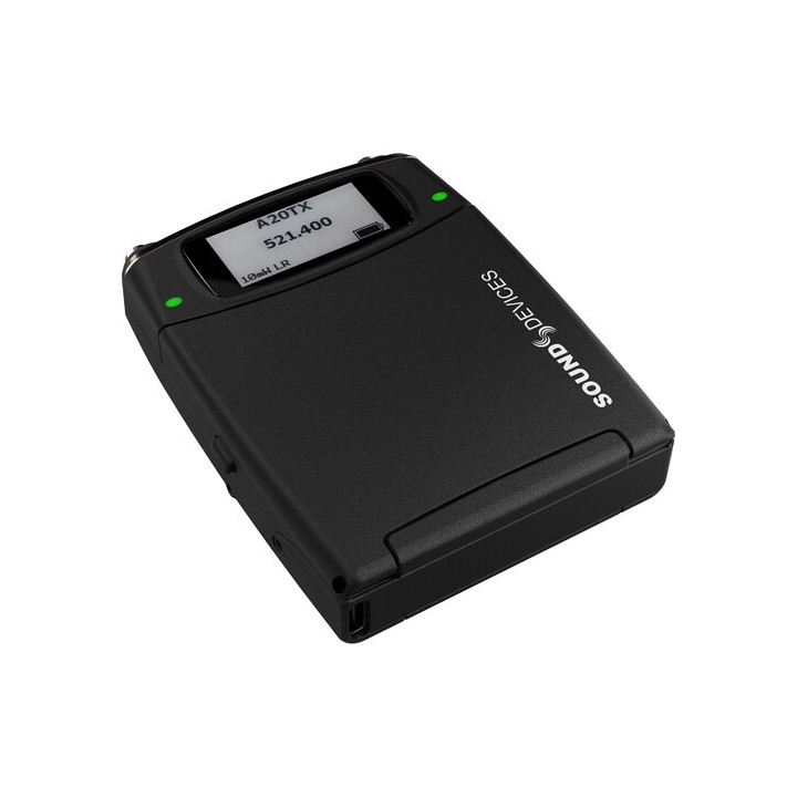 Sound-Devices Astral TX - SpectraBand + VHF, GainForward, Recording, +48v & AES - International