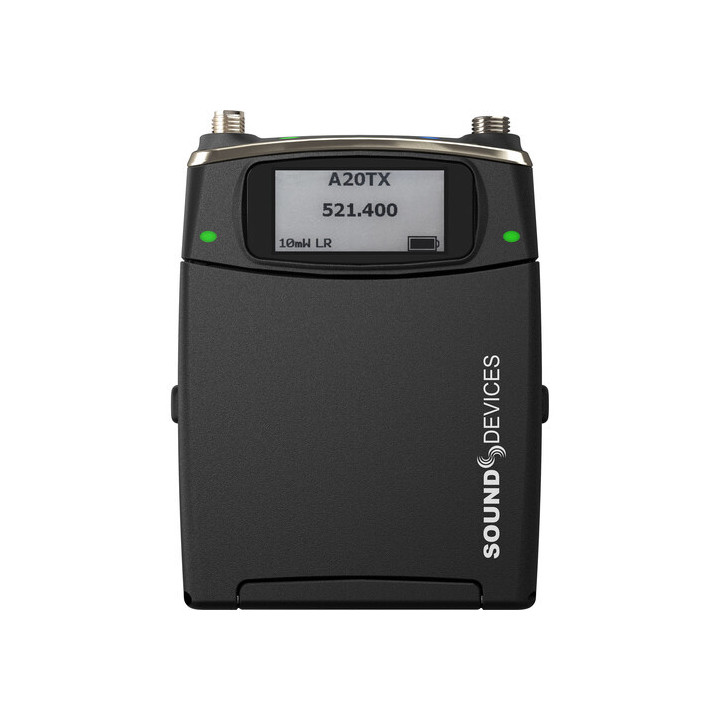 Sound-Devices Astral TX - SpectraBand + VHF, GainForward, Recording, +48v & AES - International