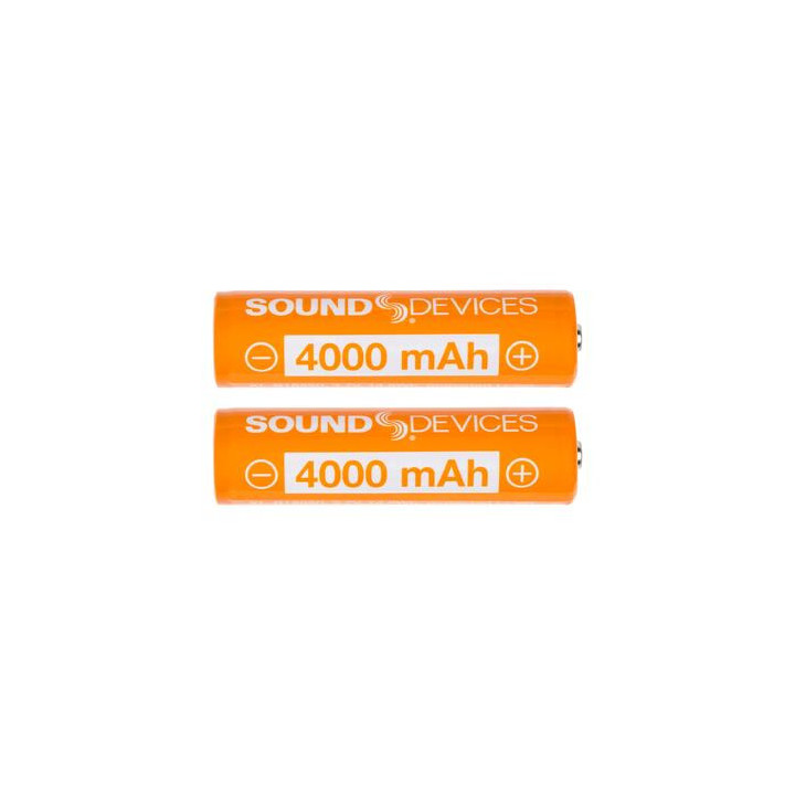 Sound-Devices XL-B18650 - 2x Rechargeable 3.7v 18650 Li-Ion batteries