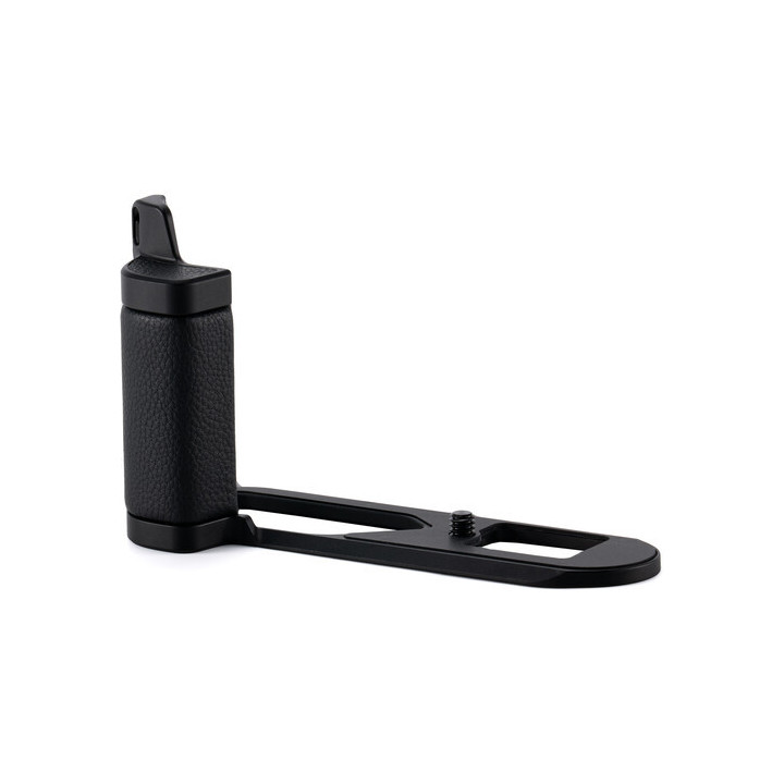 Tilta TA-T76-LG-B - Mounting Baseplate with Leather Grip for Leica Q3 - Black