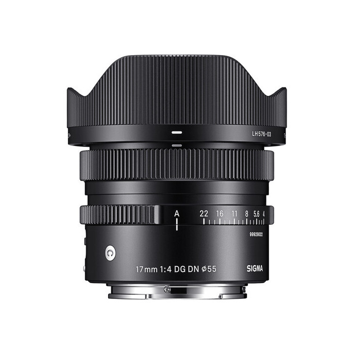 Sigma 4521 - 17mm F4,0 DG, Contemporary (Sony-E) (Black)