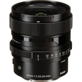 Sigma 4527 - 20mm F2,0 DG,  Contemporary (Sony-E) (Black)