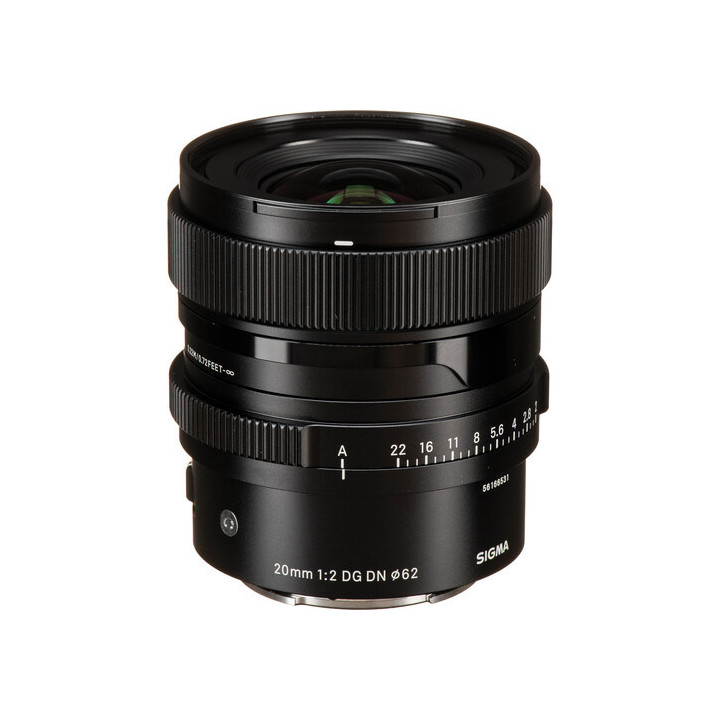 Sigma 4527 - 20mm F2,0 DG,  Contemporary (Sony-E) (Black)