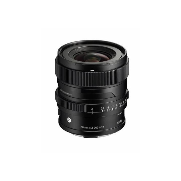 Sigma 4727 - 20mm F2,0 DG, Contemporary (L-Mount) (Black)