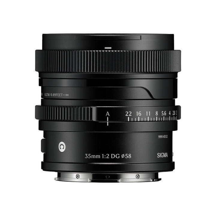 Sigma 4742 - 35mm F2,0 DG, Contemporary (L-Mount) (Black)