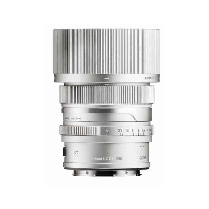 Sigma 4947 - 50mm F2,0 DG, Contemporary (L-Mount) (Silver)