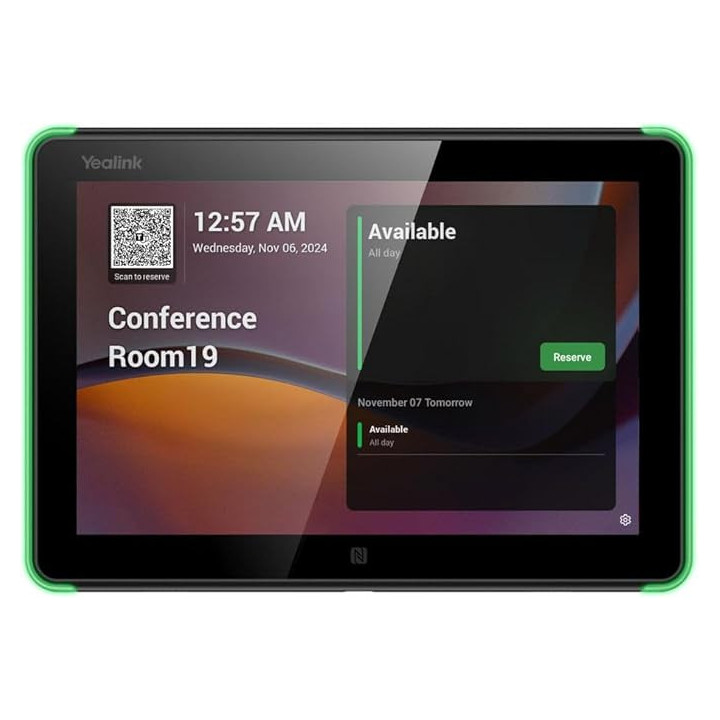 Yealink RoomPanel-E2 - Purpose-Built Meeting Room Scheduling Panel