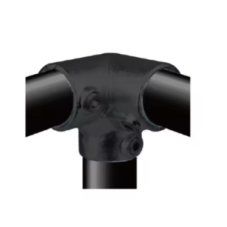 Kupo KPC-028B - PIPE CLAMP FOR DIA. 42MM TUBE, 3 WAY 90 DEGREE, BLACK