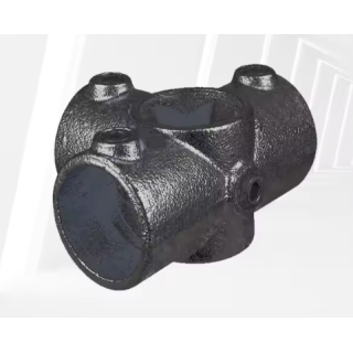 Kupo KPC-076B - PIPE CLAMP FOR DIA. 42MM TUBE, SIDE OUTLET TEE