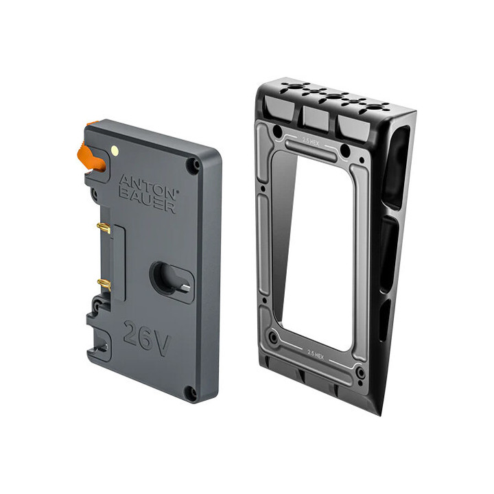 Wooden Camera WC-K10042 - Gold Mount Plus Battery Plate + Wedge System for Blackmagic URSA Cine 12K/17K