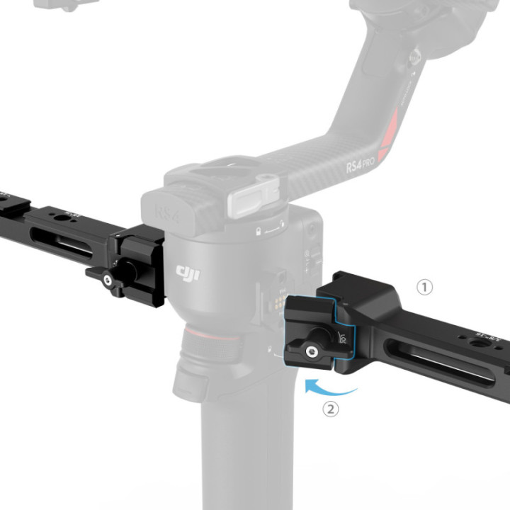 Smallrig 4327 - Focus Control Dual Grip for DJI RS Series