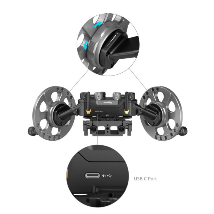Smallrig 4525 - Gimbal Control Wheels for DJI RS Series