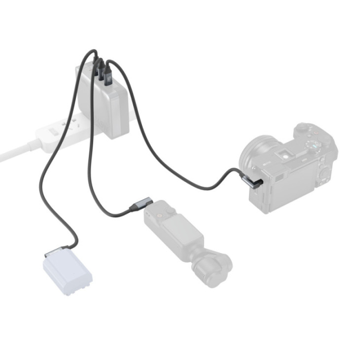 Smallrig 4788 - USB-C (Straight) to USB-C (Straight) Data Cable (35cm / 13.8in)