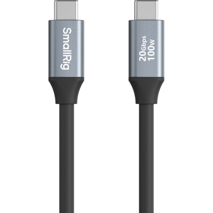 Smallrig 4789 - USB-C (Straight) to USB-C (Straight) Data Cable (60cm / 23.6in)