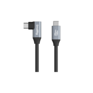 Smallrig 4791 - USB-C (Straight) to USB-C (Angled) Coiled Data Cable