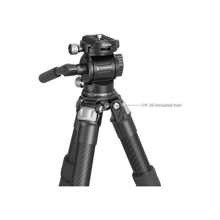 Smallrig 5025 - Heavy Duty Carbon Fiber Tabletop Tripod Kit