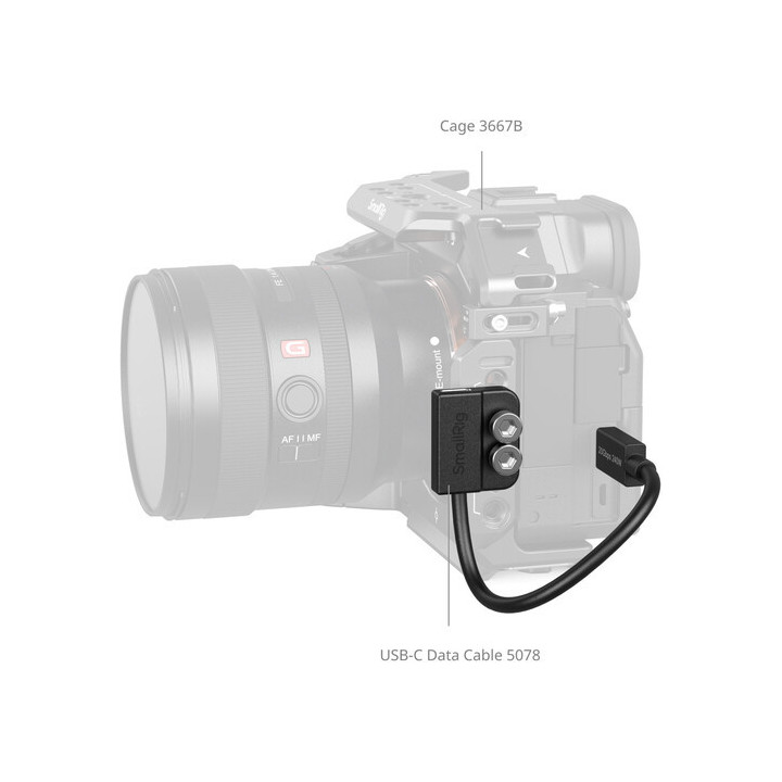 Smallrig 5078 - USB-C Data Cable (Male to Female)
