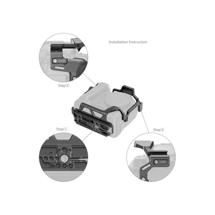 Smallrig 5092 - Cage for Canon EOS R5 Mark II with Cooling Fan CF-R20EP