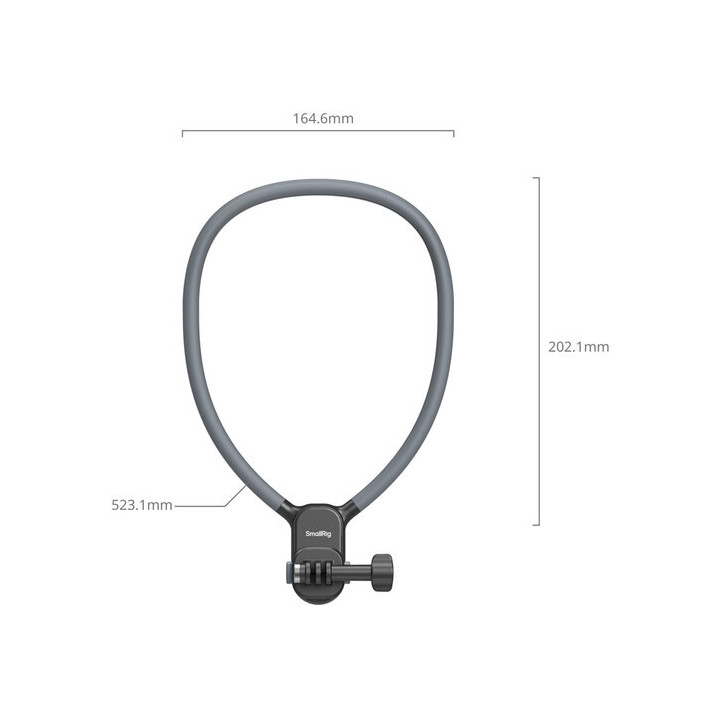 Smallrig 5126 - Quick Release Neck Support for Action Cameras