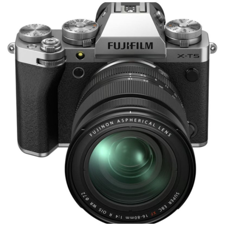 FUJIFILM X-T5 Silver Kit XF 16-80mm "Swiss Garantie"