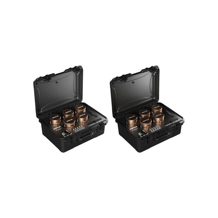 DZOFilm DZO-APG10PLM - Arles Lustre 14/21/25/35/40/50/75/100/135/180mm T1.6 FF/VV Prime Cine Lens Kit for PL (metric)