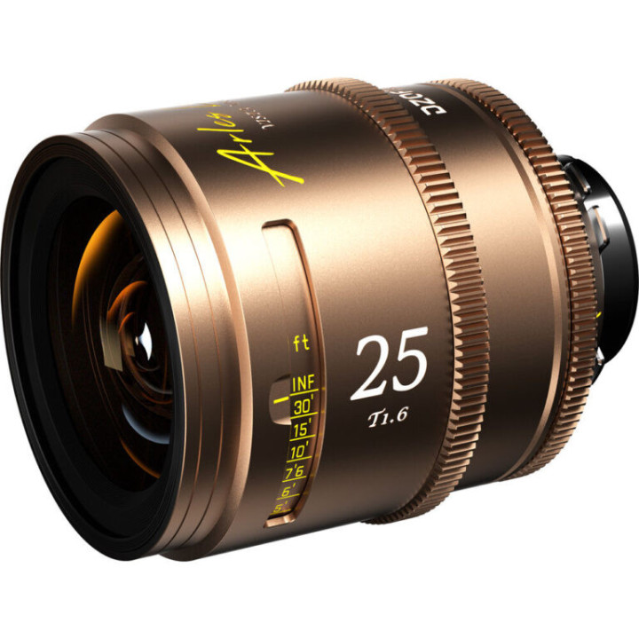DZOFilm DZO-APG4AMPL - Arles Lustre 25/35/50/75mm T1.6 FF/VV Prime Cine Lens Kit for PL (metric)